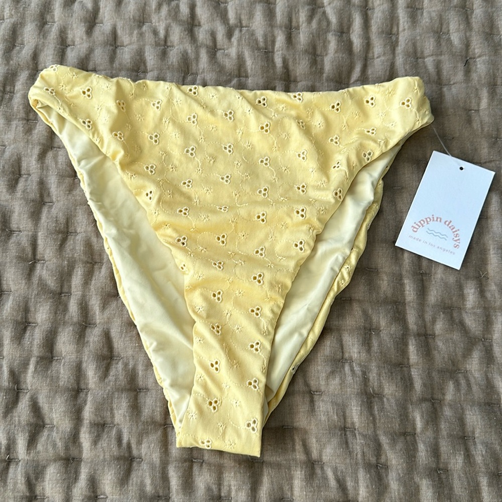 NWT Dippin Daisys Seashore Bottom Limoncello
